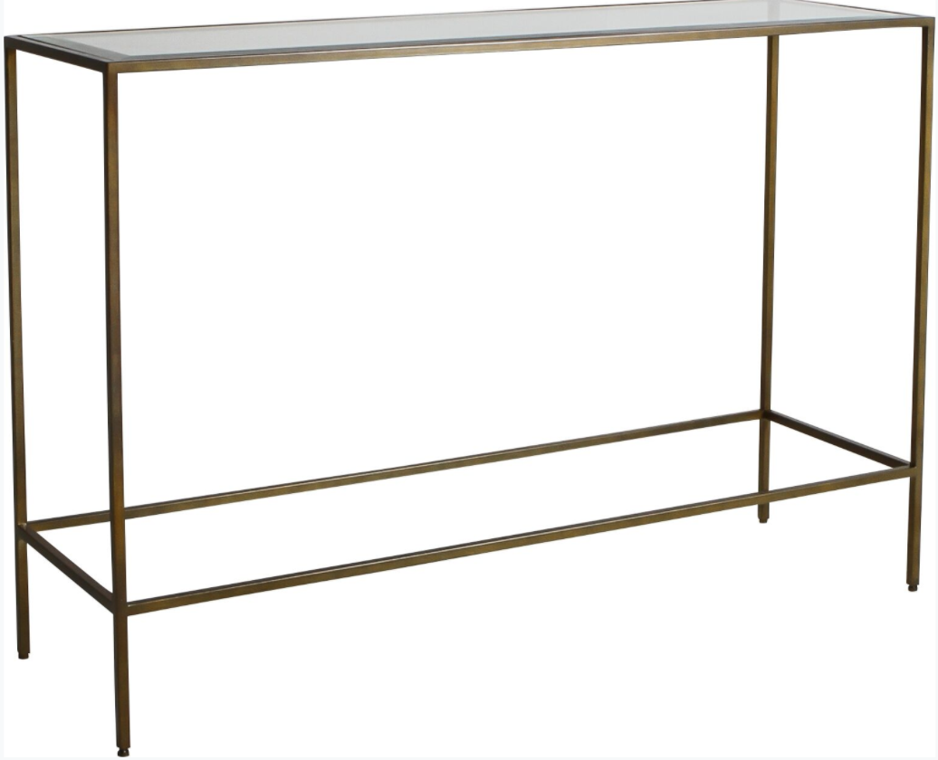 Rothbury Console Table Bronze W1100 x D350 x H760mm-abc