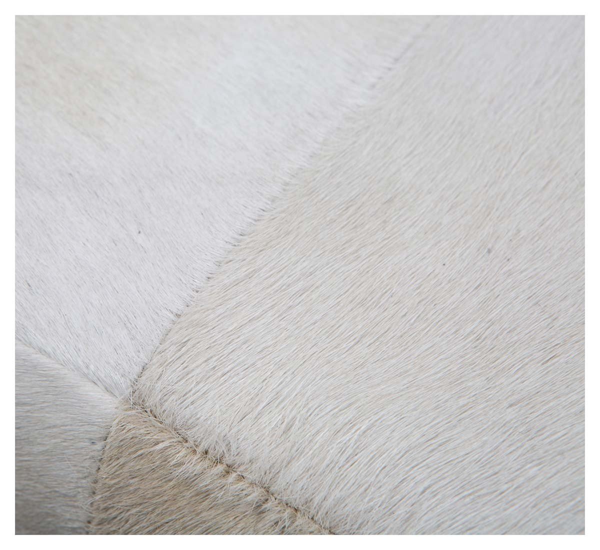 Two Seater Cowhide Bench on Mango Wood Legs-abc