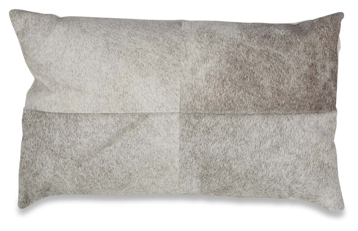 Rectangular Block Cowhide Scatter Cushion-abc