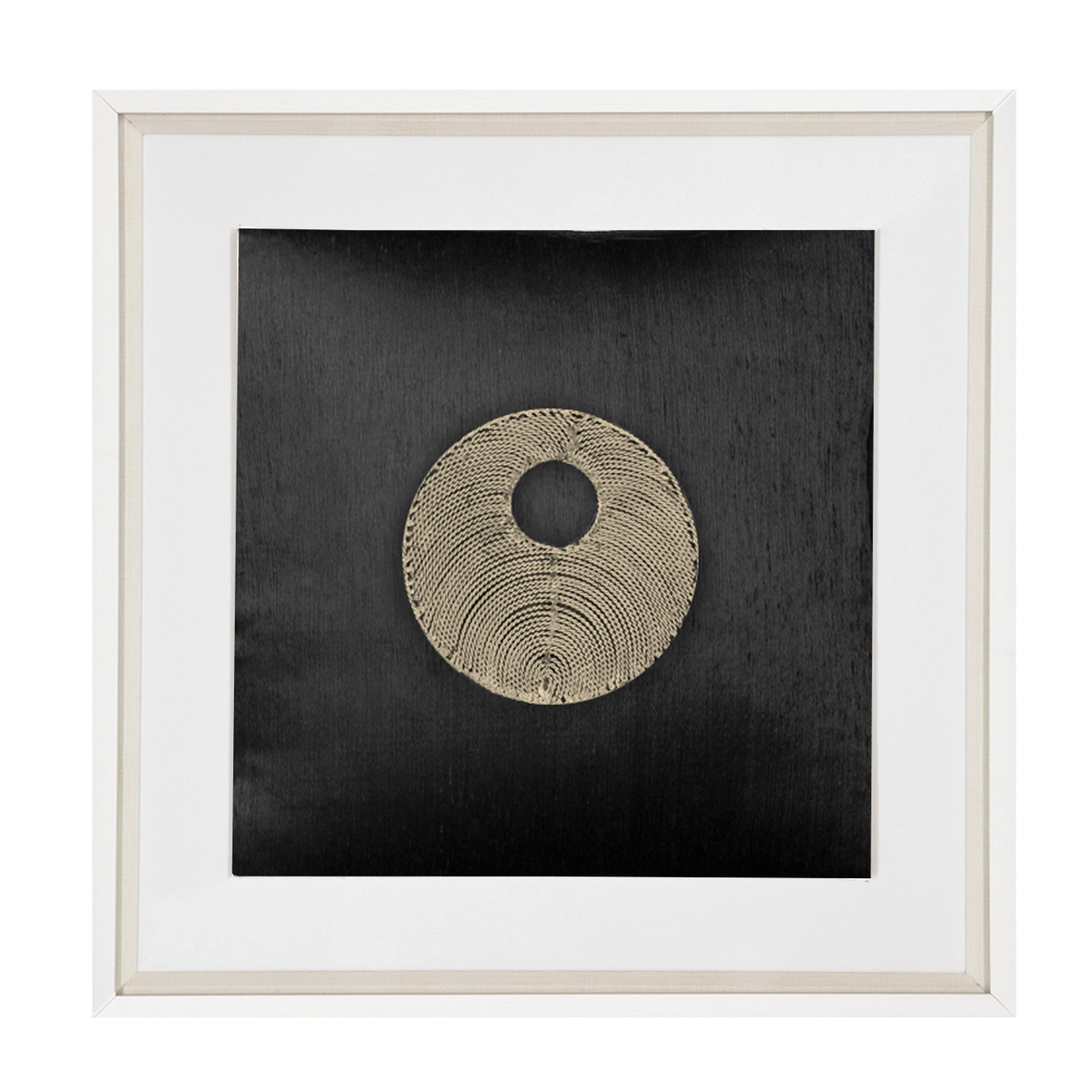 Disc Copper Black Artwork 52 x 52 cm-abc