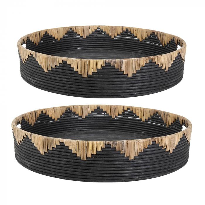 Livingstone Set/2 Trays-abc