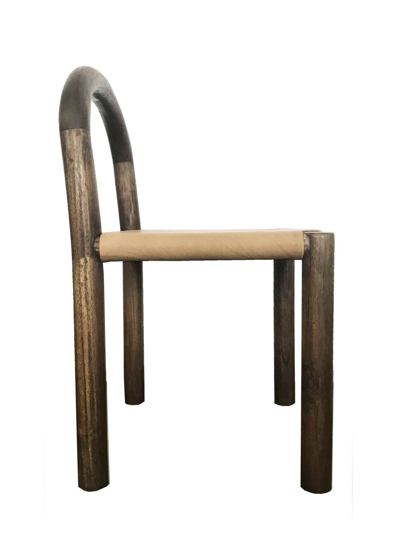 Bow Dining Chair Cocoa/Nat-abc