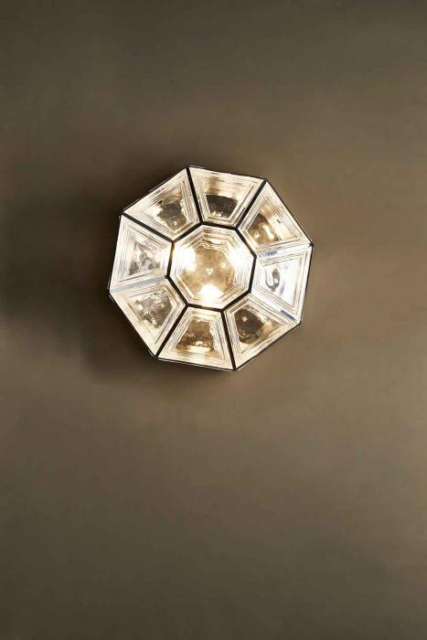 Westham ceiling lamp in nickel-abc