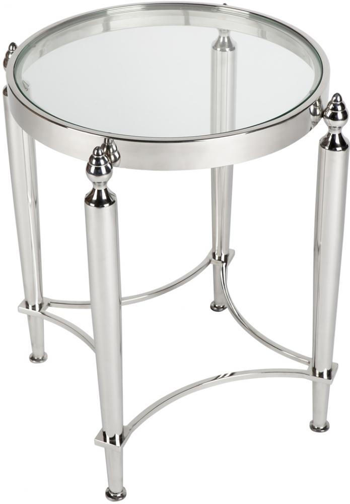 Jak Side Table - Nickel-abc