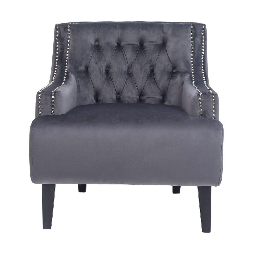 Skyler Arm Chair - Charcoal-abc