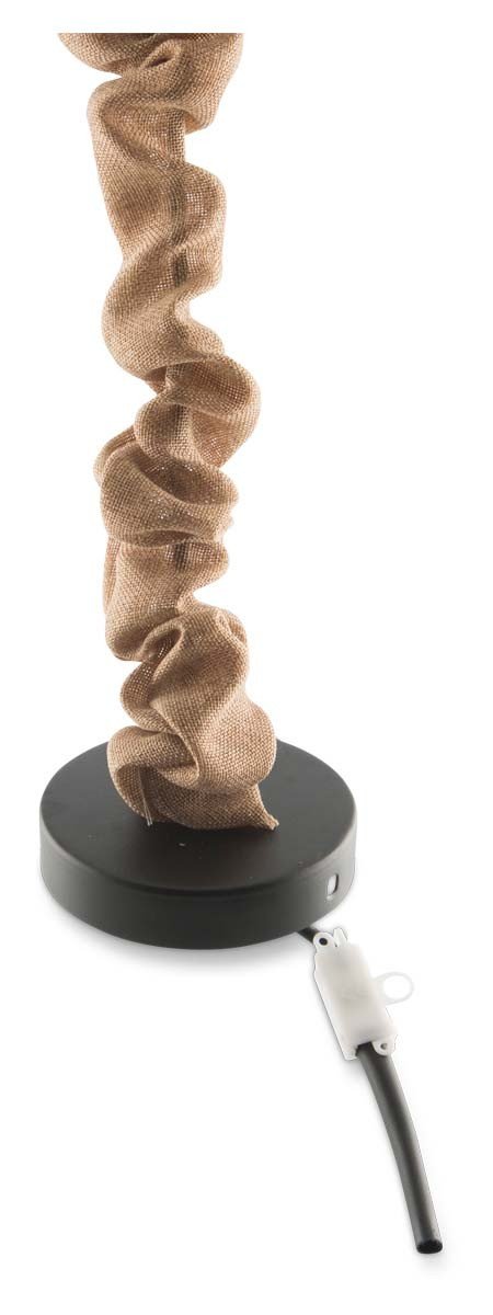 Rattan Ball Pendant with Jute Cord Cover-abc