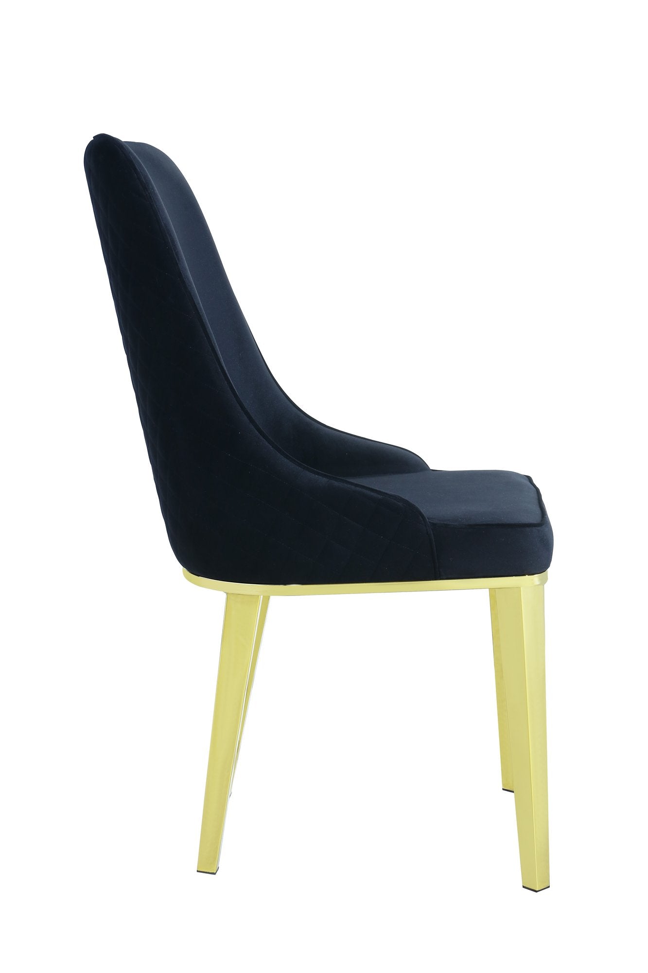 Levante Dining Chair Gold/Black-abc