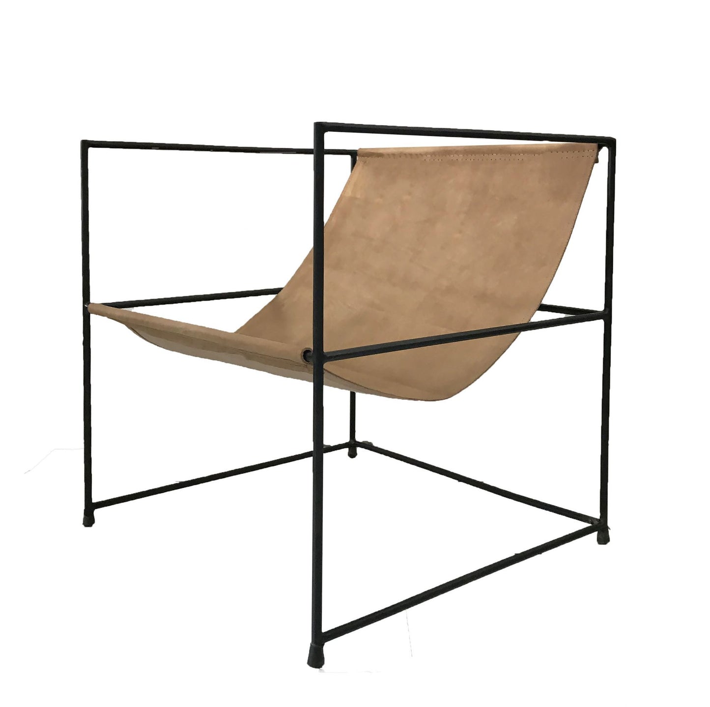 LINE Chair White Leather-abc