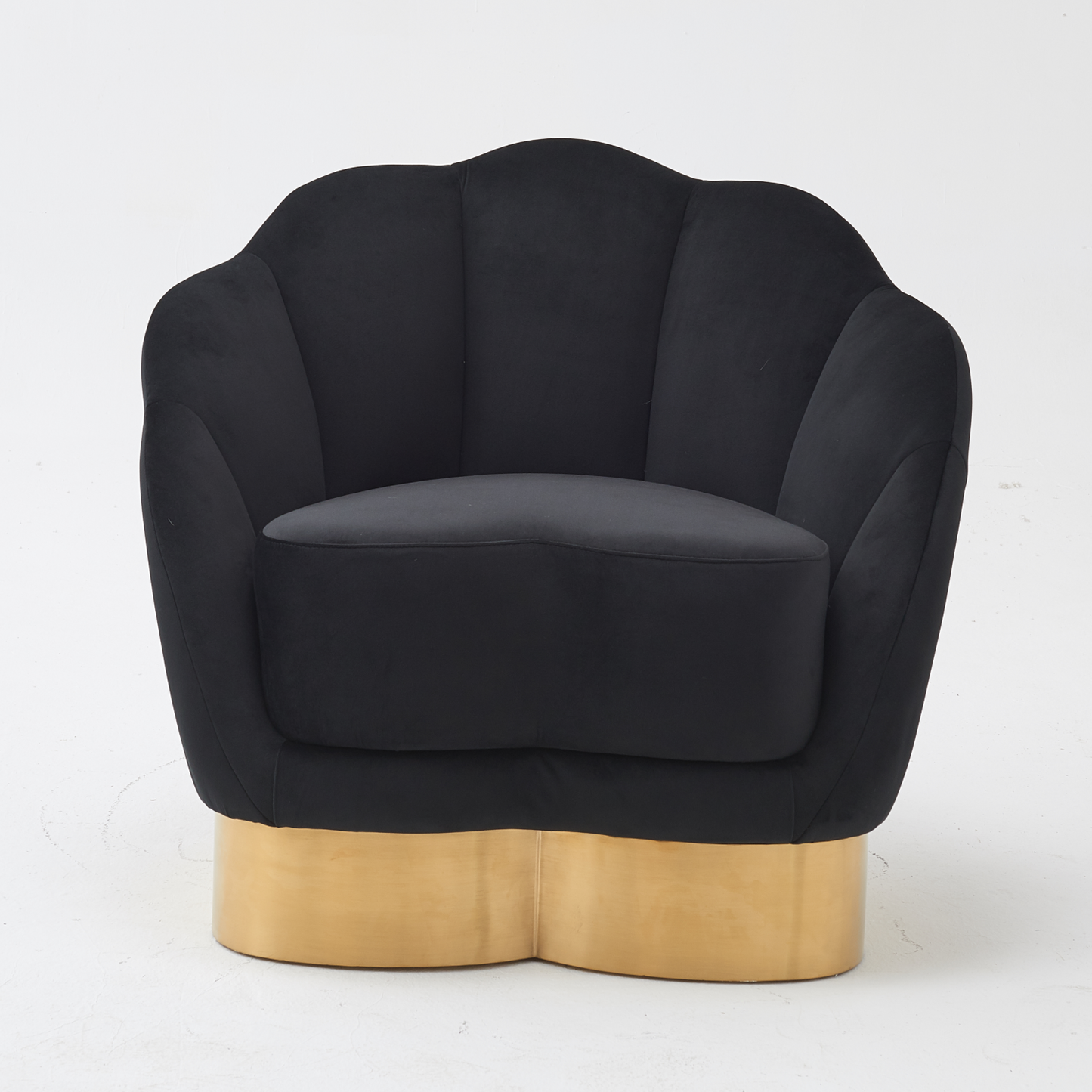 Shell Chair Black-abc