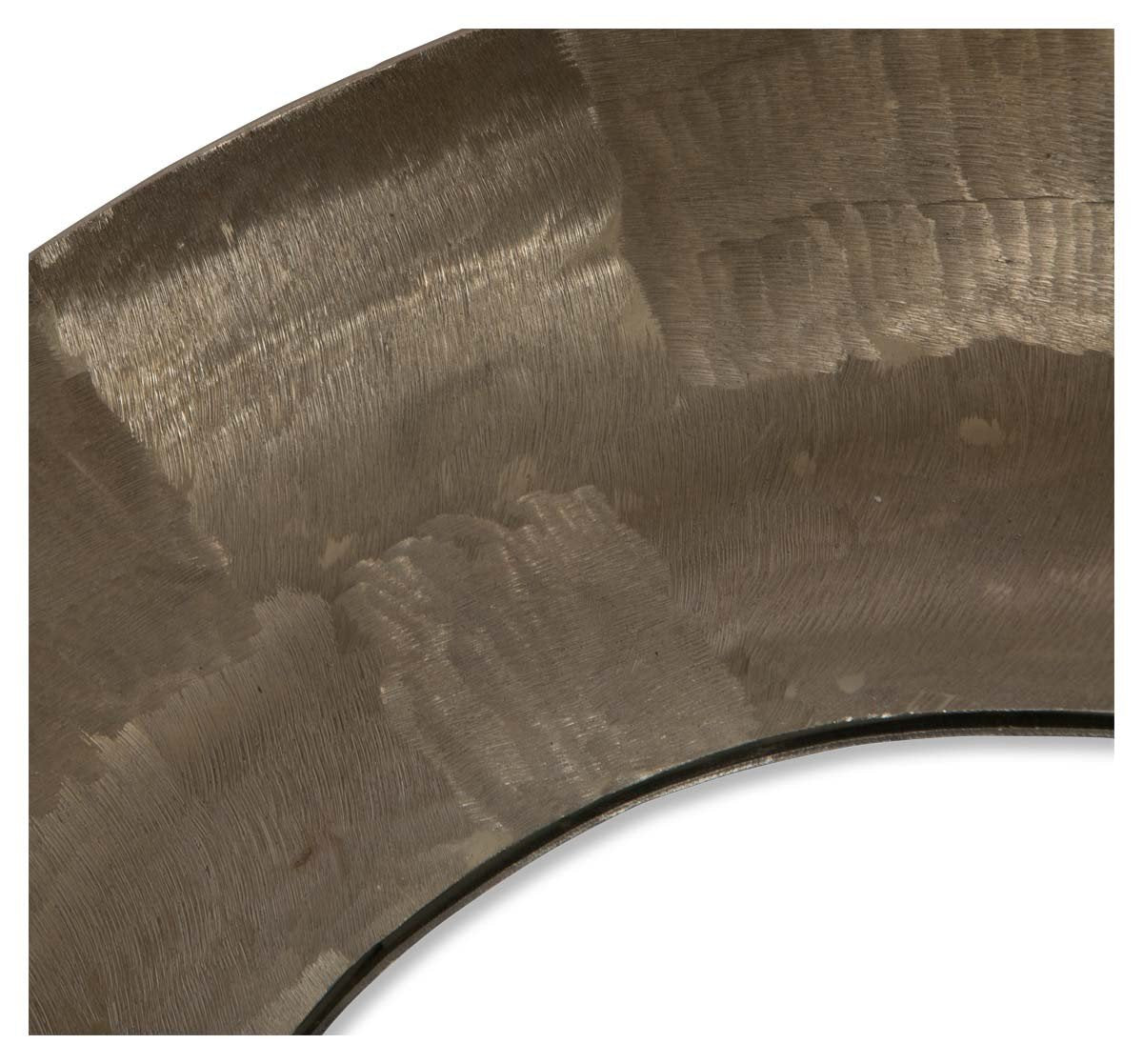 Bromley Aluminium Round Mirror Small-abc