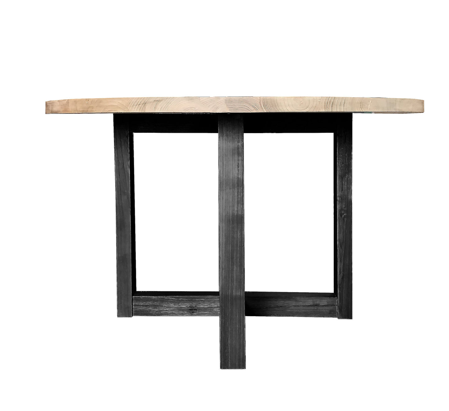 Terence Round Dining Table Black Legs-abc