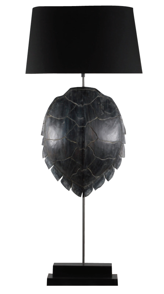 Tortue Lamp - Black Shell-abc