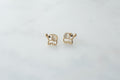 Gold Elephant Earrings only-p