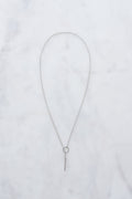 Silver Threader Necklace - medium