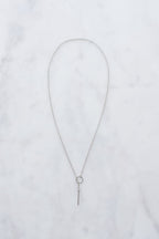 Silver Threader Necklace - medium