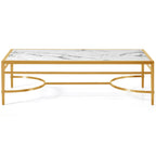 Georgian Coffee Table Marble Gold-abc