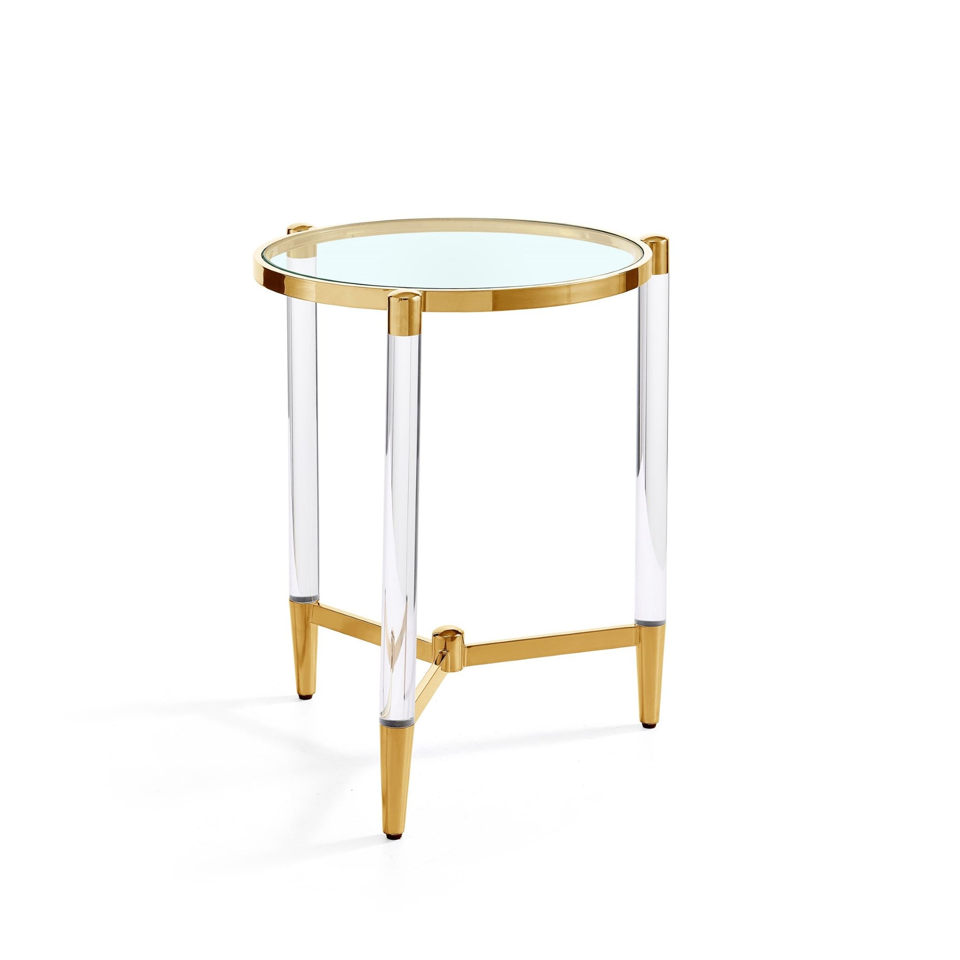 Floating Gold Side Table-abc