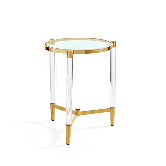 Floating Gold Side Table-abc