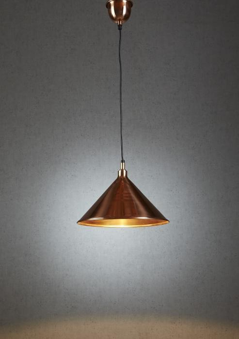 Riverway Hanging Lamp in Copper-abc