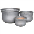 Patar Planter Set/3 Black-abc
