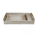 Set 3 Trays White Wash-abc