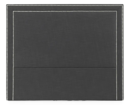 Manhattan Headboard - King Charcoal-abc