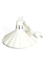 Francis - Old White - Fluted Iron Pendant Light-abc