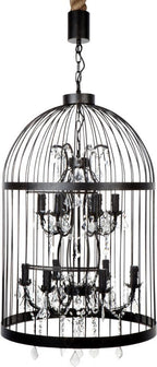 Macaw Chandelier - 12 Arm-abc