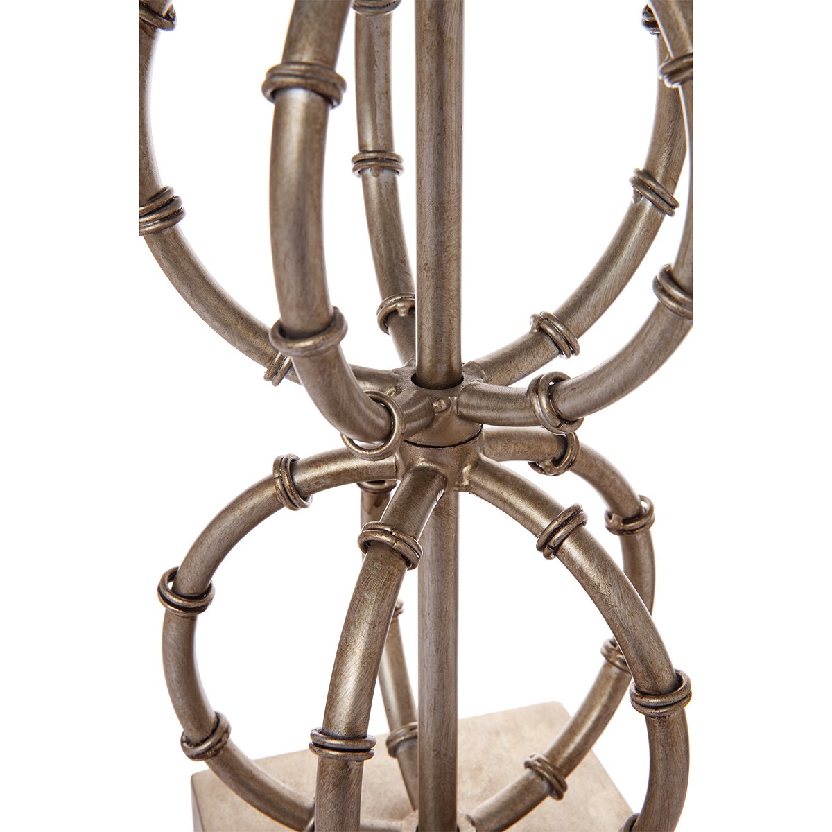 Lela Table Lamp - Antique Silver-abc