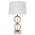 Lela Table Lamp - Antique Silver-abc