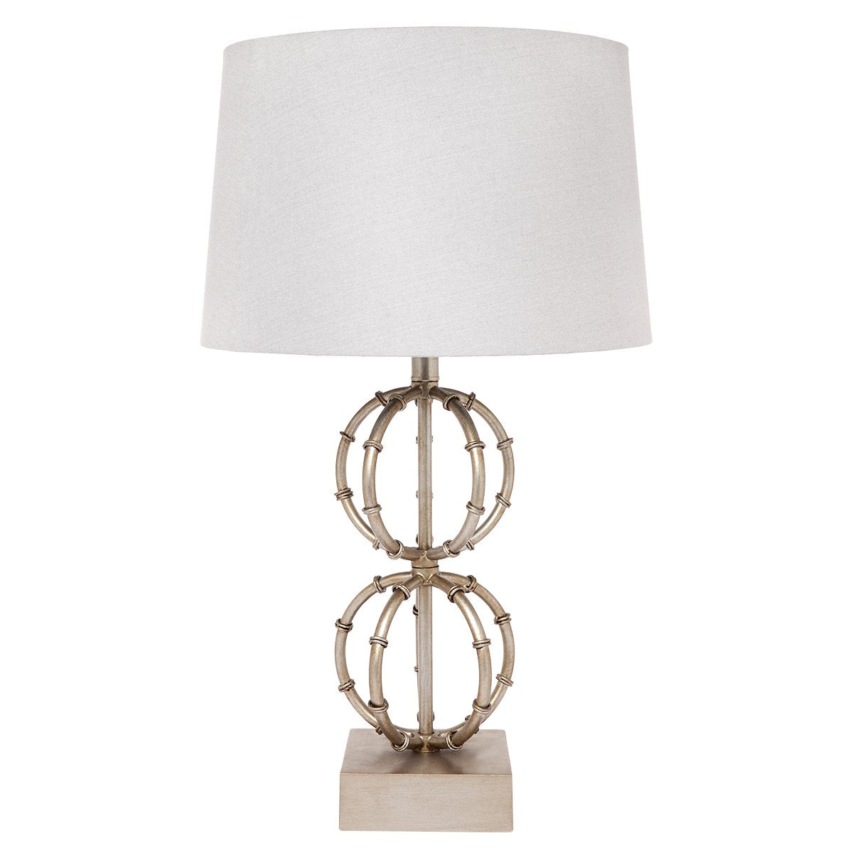 Lela Table Lamp - Antique Silver-abc
