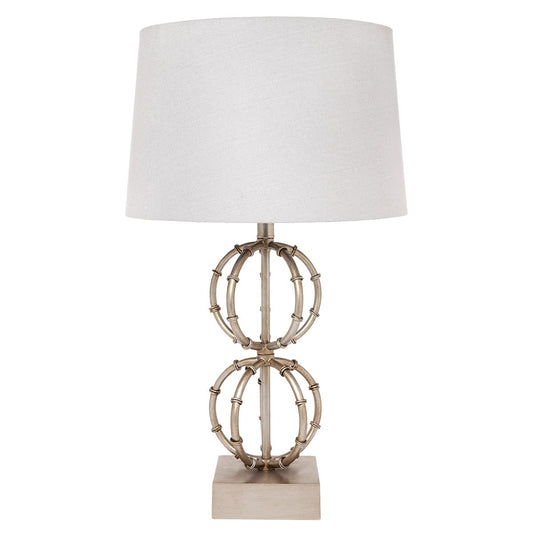 Lela Table Lamp - Antique Silver-abc