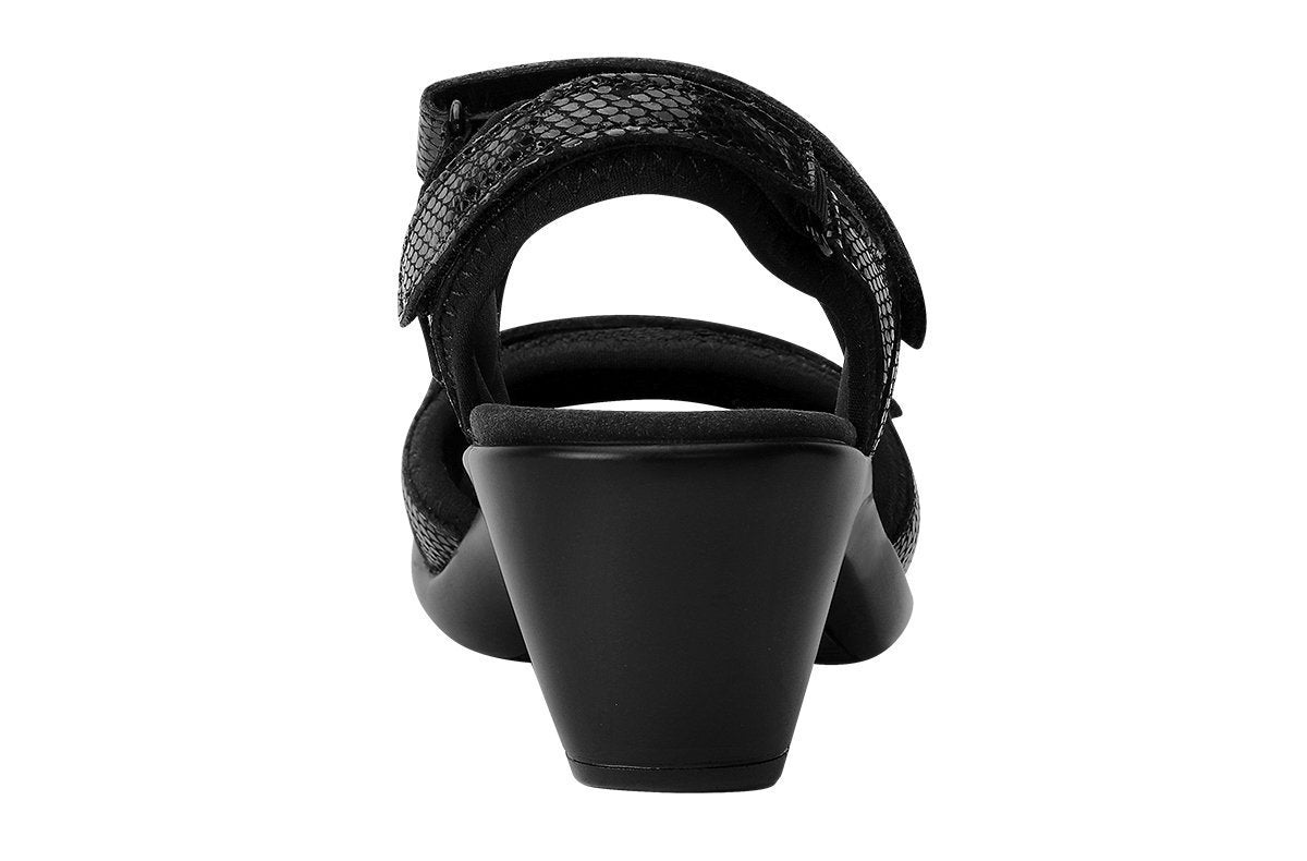 Camille - Black 2" Heel Sandals-abc