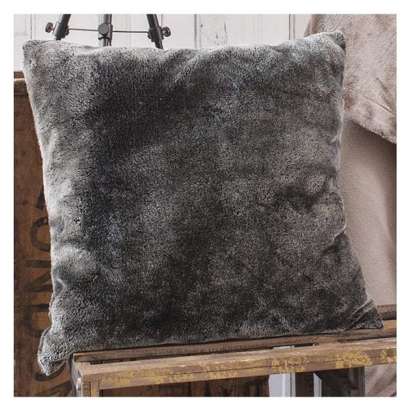 Grizzly Cushion Charcoal Cushion 550x550mm-abc