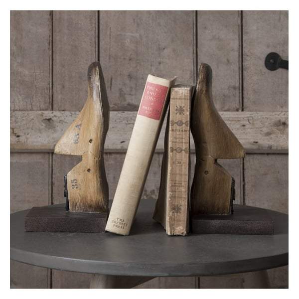 Arthurs Vintage Shoe Bookends-abc
