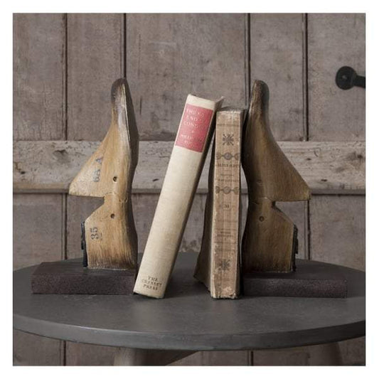 Arthurs Vintage Shoe Bookends-abc