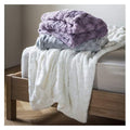 Stellan Fur Throw Cream-abc