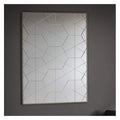 Esagono Groove Cut Hexagon Mirror 760x1065mm-abc