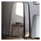 Kaili Gold Leaner Mirror 585x1220mm-abc