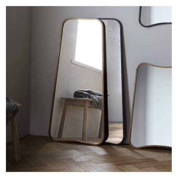 Kaili Black Leaner Mirror W585 x H1220mm-abc