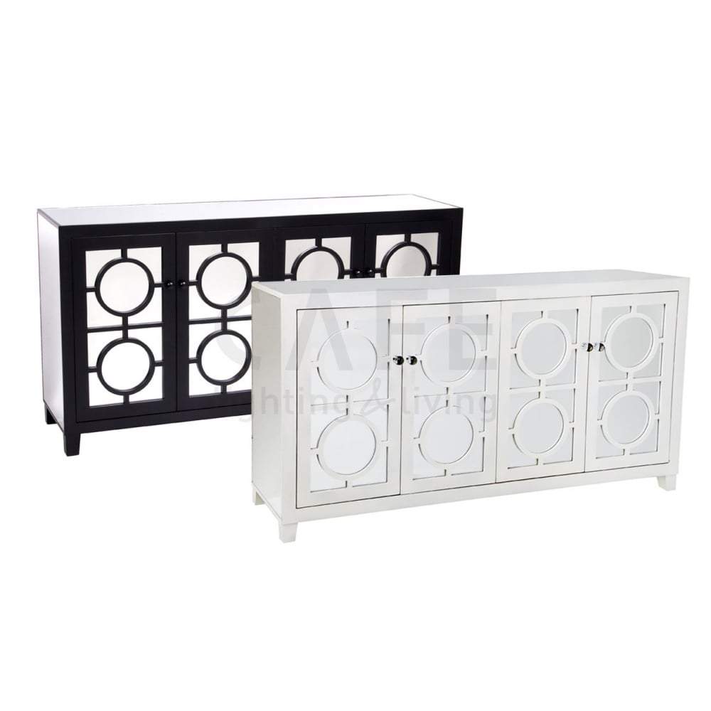 Stockton 4 Door Buffet - White-abc