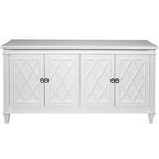 Plantation 4 Door Buffet - White-abc