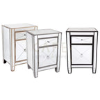 Apolo Bedside Table - Black-abc