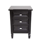 Merci Bedside Table - Small Black-abc