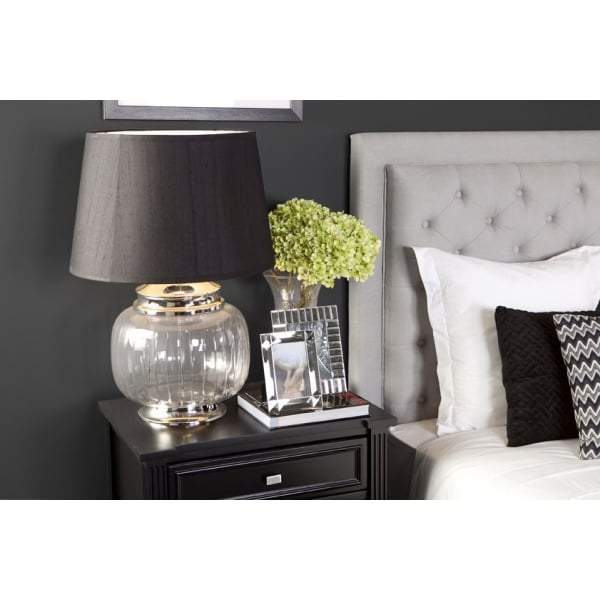Merci Bedside Table - Small Black-abc