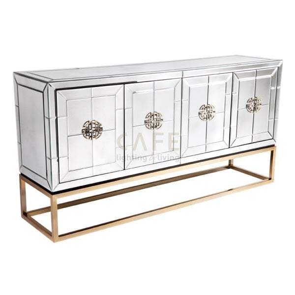 Rochester Antique Mirrored Buffet-abc