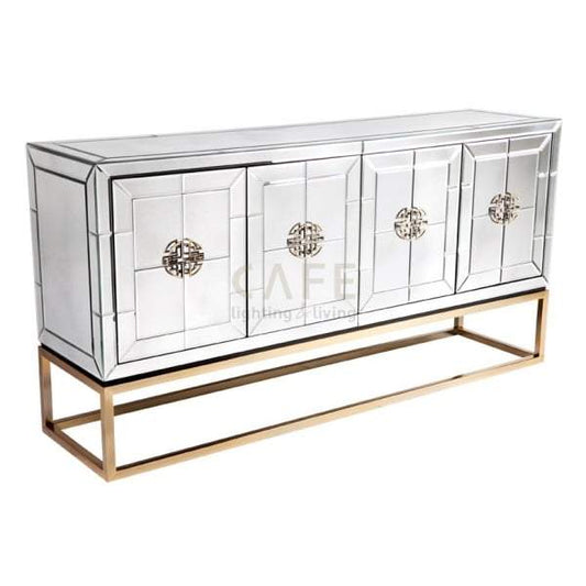 Rochester Antique Mirrored Buffet-abc
