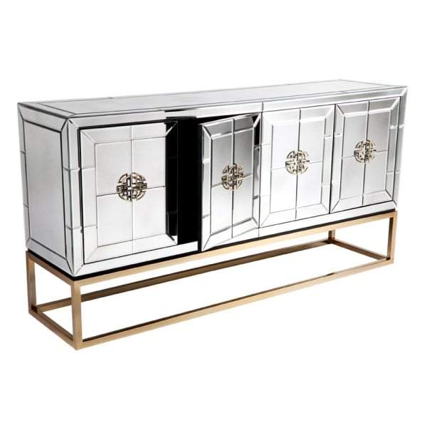 Rochester Antique Mirrored Buffet-abc