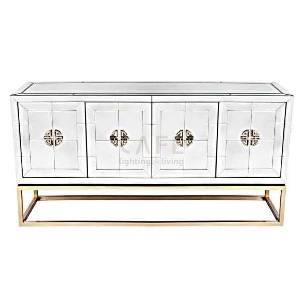 Rochester Antique Mirrored Buffet-abc