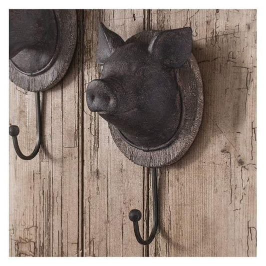 Pig Head Wall Hook 125x110x245mm-abc
